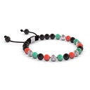 Shamballa Jewels White Gold UAE 6mm Non-Braided Shamballa Bracelet (Left View) - D242005