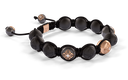 Shamballa Jewels - Rose Gold & Black Gold 10mm Bracelet - D244584 - Frost Fratelli #3