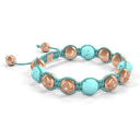 Shamballa Jewels - Rose Gold Turquoise 10mm Braided Bracelet - D246020 - Frost Fratelli #3
