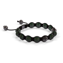 Shamballa Jewels - Black Gold Ceramic & Black Diamond 8mm Braided Bracelet - D247506 - Frost Fratelli #3