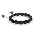 Shamballa Jewels - Black Gold Ceramic 8mm Braided Bracelet - D247508 - Frost Fratelli #3
