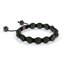Shamballa Jewels - Black Gold Ceramic 8mm Braided Bracelet - D247510 - Frost Fratelli #3