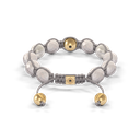 Shamballa Jewels - Yellow Gold Ceramic, Black Diamond & Pink Moonstone 10mm Braided Bracelet - D247531 - Frost Fratelli #2