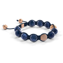 Shamballa Jewels - Rose Gold Ceramic, Grey Sapphire & Champagne Diamond 10mm Braided Bracelet - D247540 - Frost Fratelli #3