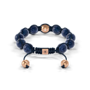 Shamballa Jewels - Rose Gold Ceramic & Blue Sapphire 10mm Braided Bracelet - D247545 - Frost Fratelli #2