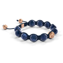 Shamballa Jewels - Rose Gold Ceramic & Blue Sapphire 10mm Braided Bracelet - D247545 - Frost Fratelli #3