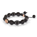 Shamballa Jewels - Rose Gold Ceramic & Grey Sapphire 10mm Braided Bracelet - D247548 - Frost Fratelli