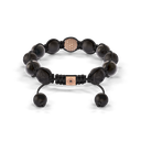 Shamballa Jewels - Rose Gold Grey Sapphire, Champagne Diamond & Ceramic 10mm Braided Bracelet - D247550 - Frost Fratelli #2