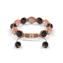 Shamballa Jewels - Rose Gold Champagne Diamond & Ceramic 10mm Braided Bracelet - D247553 - Frost Fratelli #2
