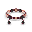 Shamballa Jewels - Rose Gold Pink Moonstone & Ceramic 10mm Braided Bracelet - D247555 - Frost Fratelli #2