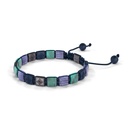 Shamballa Jewels - Black Gold Black Diamond, Turquoise, Tanzanite & Ceramic 6mm Lock Bracelet - - Frost Fratelli (Right View)