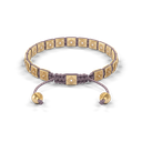 Shamballa Jewels - Yellow Gold White Diamond 6mm Lock Bracelet - D244920 - Frost Fratelli #2