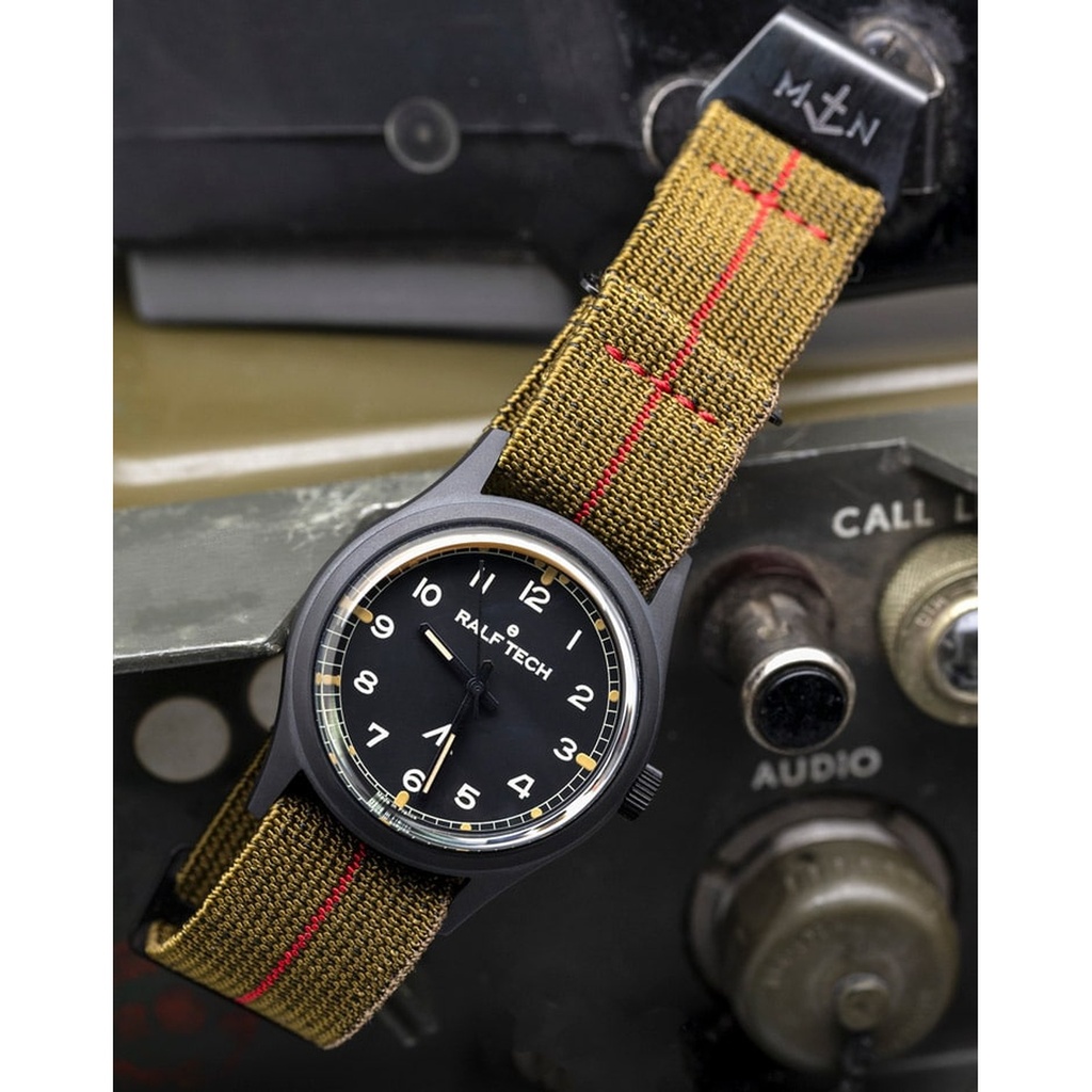 ACADÉMIE AUTOMATIC BLACK VETERAN Watch - ACY 1202 - Frost Fratelli