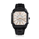 Berkeley W1 Black Steel Watch Blue Dial With Rose Roman Numerals Watch - W1.PM.BLRR - Frost Fratelli #2