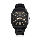 Berkeley W1 Black Steel Watch Blue Dial With Rose Roman Numerals Watch - W1.PM.BLRR - Frost Fratelli #4