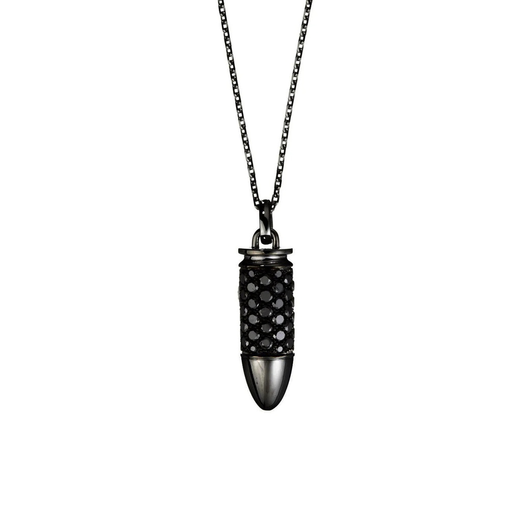 Akillis Black Gold Bang Bang Black Diamond Necklace PBB0019-NS