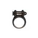 Akillis Black Gold Bang Bang Black Diamond Ring