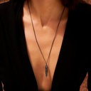 Akillis Black Gold Fatal Attraction Black Diamond Necklace PFA0025-NS #2