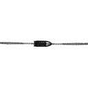 Akillis Black Gold Mini Bang Bang Black Diamond Chain Bracelet BMB0003