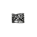 Akillis Black Gold Tattoo Black Diamond Ring