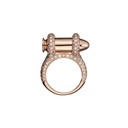 Akillis Rose Gold Bang Bang Diamond Ring