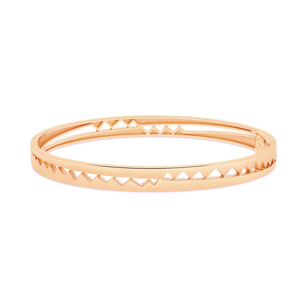Akillis Rose Gold Capture Me Bangle Bracelet