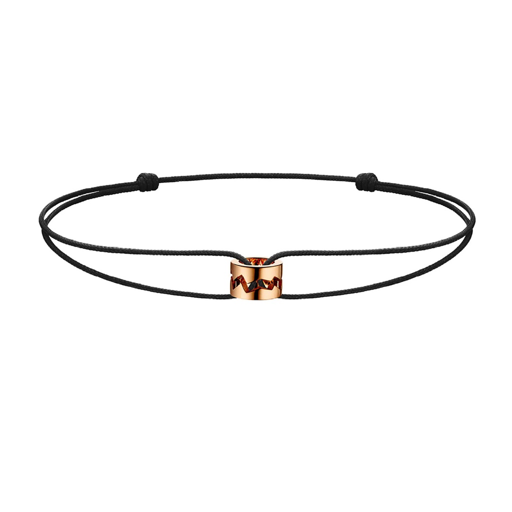 Akillis Rose Gold Capture Me Cord Bracelet S BCA0050-NS