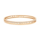 Akillis Rose Gold Capture Me Diamond Bangle Bracelet