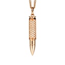 Akillis Rose Gold Fatal Attraction Diamond Necklace PFA0029-NS
