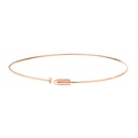 Akillis Rose Gold Mini Bang Bang Diamond Choker Necklace NBB0001