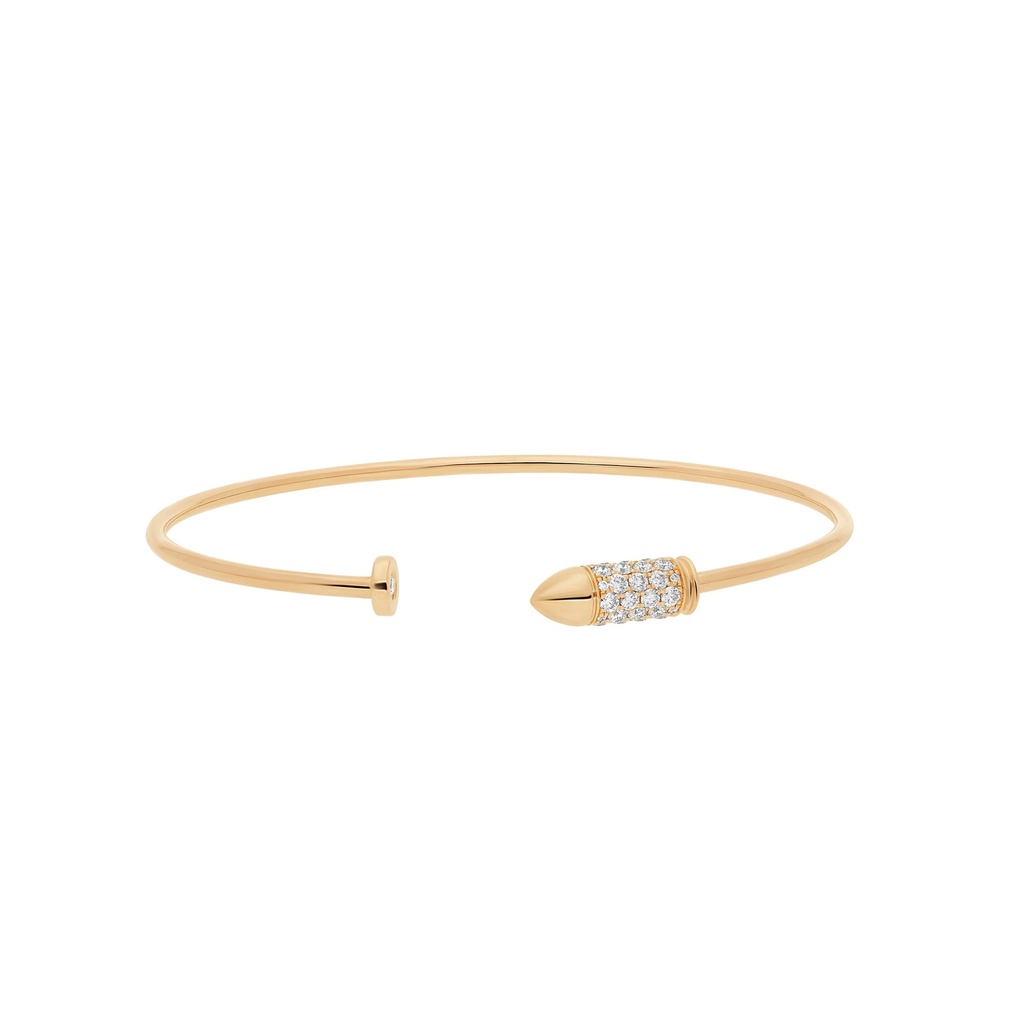 Akillis Rose Gold Mini Bang Bang Diamonds Flex Bracelet