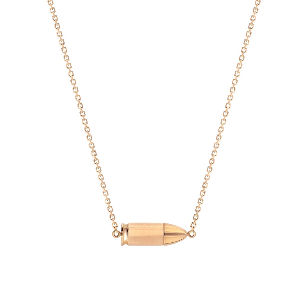 Akillis Rose Gold Mini Bang Bang Necklace PMB0016