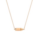 Akillis Rose Gold Mini Bang Bang Necklace PMB0016