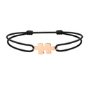 Akillis Rose Gold Puzzle Cord Bracelet BPZ0036-NS