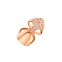 Akillis Rose Gold Python Diamond Ring