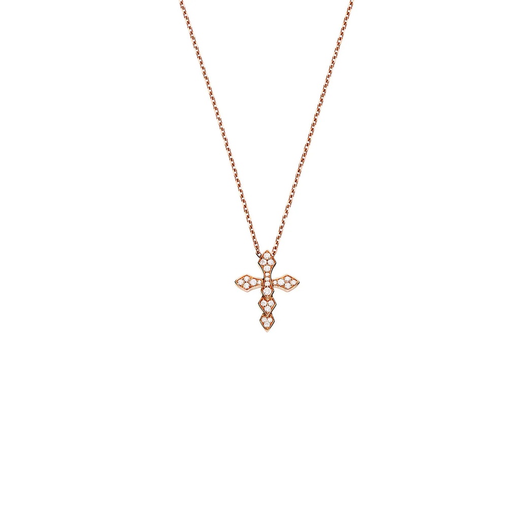 Akillis Rose Gold Python Diamonds S Necklace PPY0020-NS #2