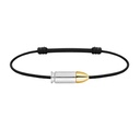 Akillis Titanium Bang Bang Cord Bracelet BBB0046