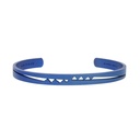 Akillis Titanium Capture Me Open Bangle Bracelet