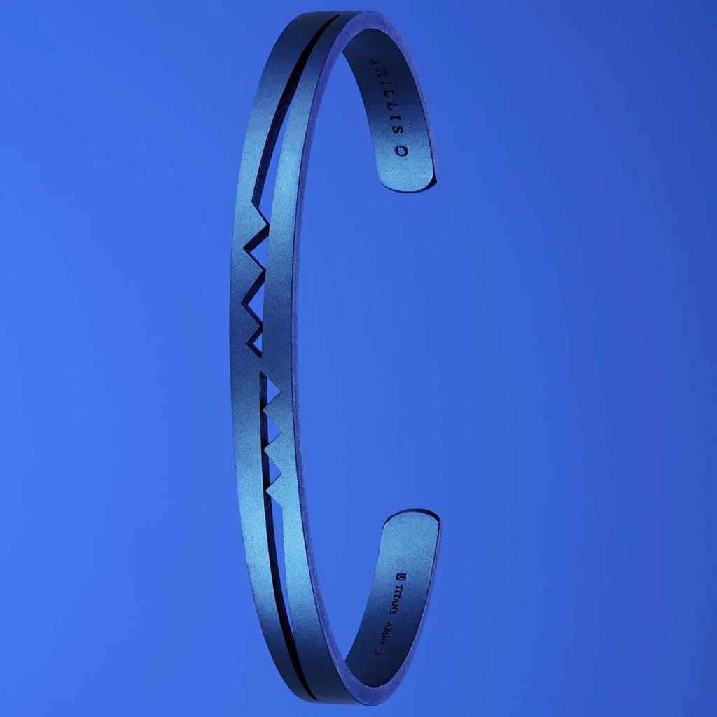Akillis Titanium Capture Me Open Bangle Bracelet #2