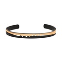 Akillis Titanium Capture Me Open Bangle Bracelet