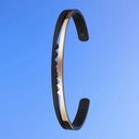 Akillis Titanium Capture Me Open Bangle Bracelet #2
