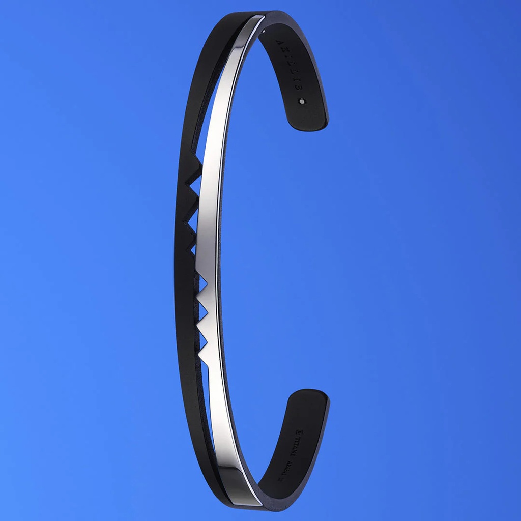 Akillis Titanium Capture Me Open Bangle Bracelet #2