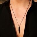 Akillis Titanium Fatal Attraction Black Diamond Necklace PFA0069-NS #2