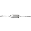 Akillis White Gold Bang Bang Diamond Chain Bracelet BBB0012-NS