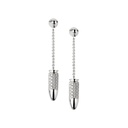 Akillis White Gold Bang Bang Diamond Earrings EBB0001-NS