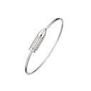 Akillis White Gold Bang Bang Diamond Flex Bracelet