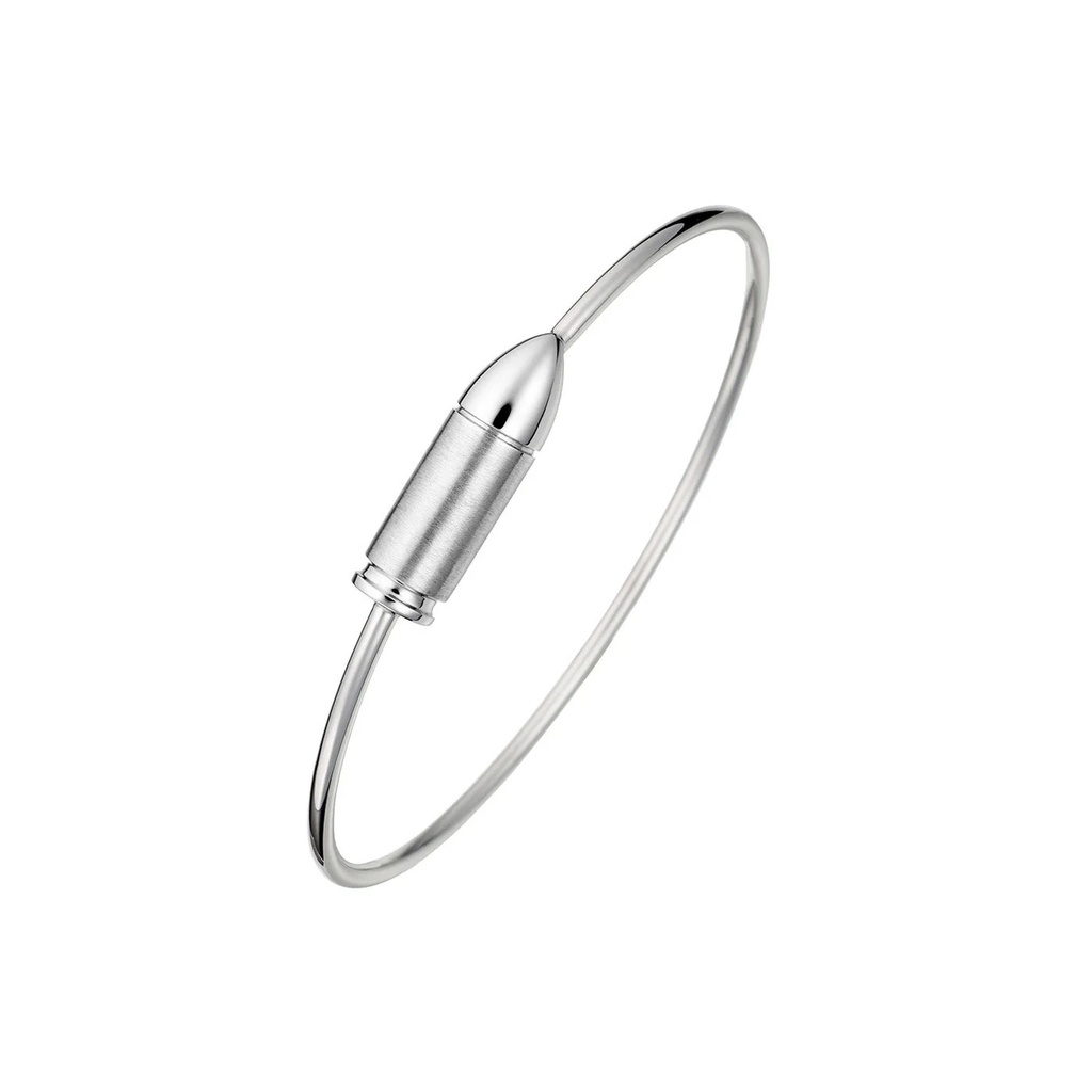 Akillis White Gold Bang Bang Flex Bracelet