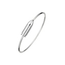 Akillis White Gold Bang Bang Flex Bracelet