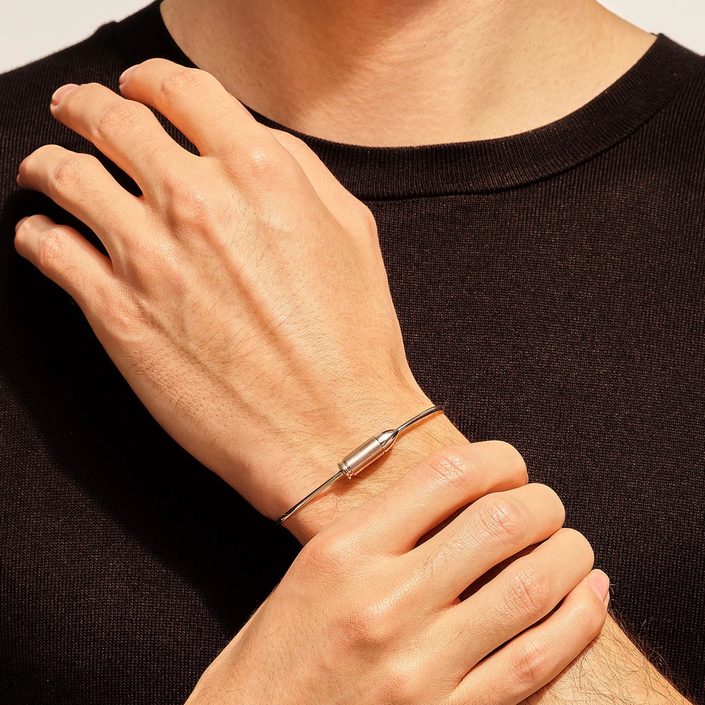 Akillis White Gold Bang Bang Flex Bracelet #2