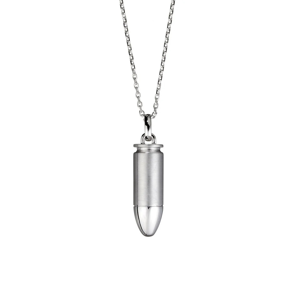 Akillis White Gold Bang Bang Necklace PBB0017-NS